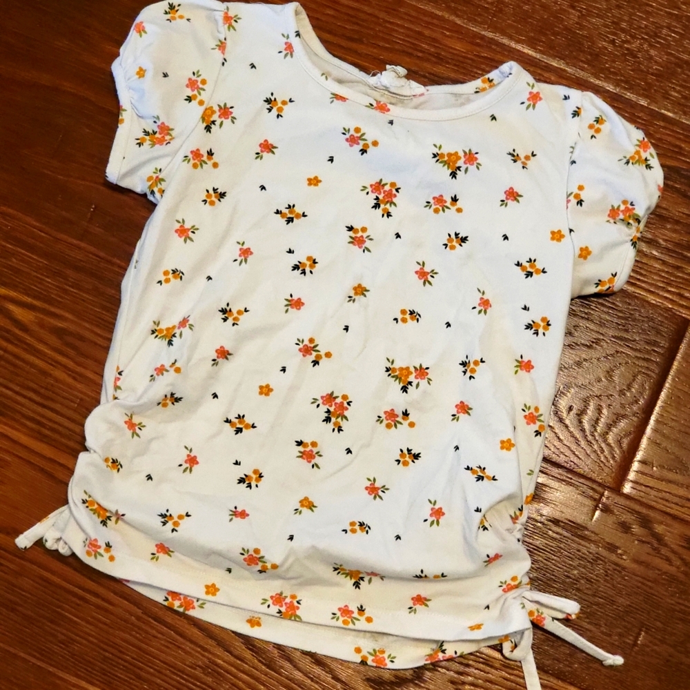 Emma & Elsa floral blouse